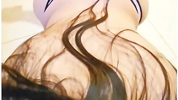 Pido dinero y acabo atada en columpio con gran creampie y garganta profunda