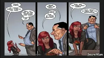 The Mayor season 4 Ep. 3 - Do the crime your pussy and asshole must pay the fine || DP Anal  in the Office at work