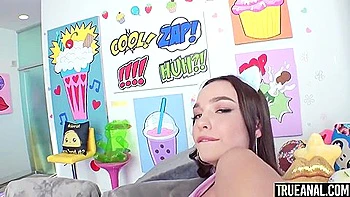 Погружение в анальный секс с Риссой Мэй, киска в рот