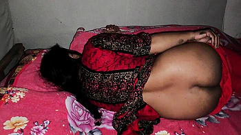 Desi Step Aunt Gets Anal Fucked Tight Doggy Style