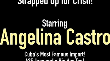 Angelina Castro's Huge Silicone Tits Tease