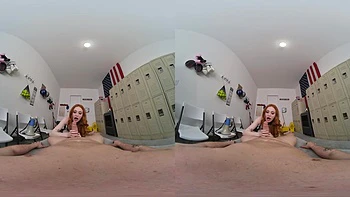 Redhead Referee Scarlet Skies Sucks and Rides Hard