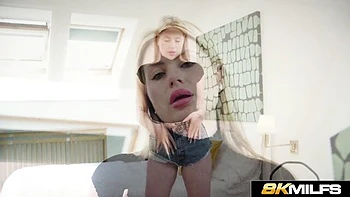 Blonde French MILF Fucked Doggy, Pussy Eating & Creampie