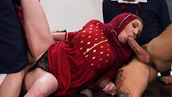 Teacher Kiki Daire gets fucked wild in class gangbang