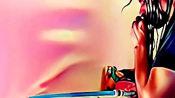 Parodia india de Star Wars: entrenamiento de follar con sable de luz exótico