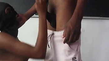 Naughty Teacher Fucked Big Black Cock and Ass