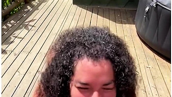 My Submissive Lesbian Served Me Rough Blowjobs