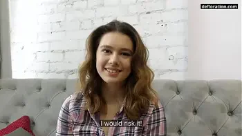 Hairy virgin teen Ofelya Rubens casting