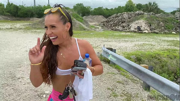 J Mac Fucks PAWG Pornstar Kelsi Monroe Outdoors by the Water