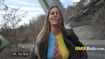 Picked up a hitch hiker, fucked her on the road then moved to a basement when we almost got caught