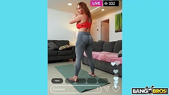 Brunette Streamers Fuck Cowgirl & Deepthroat