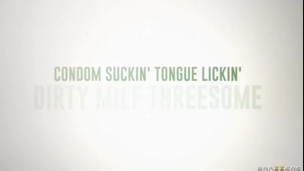 Condom Suckin' Tongue Lickin' Dirty MILF Threesome - Alina Lopez, Christie Stevens / Brazzers / stream full from www.zzfull.com/lickin