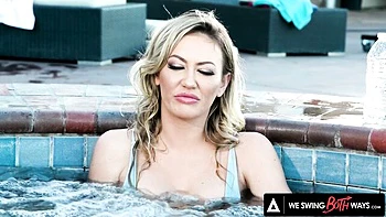 Bisexual clip with looking-good Adira Allure from We Swing Both Ways