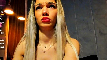 Blonde MILF with Big Boobs Playing Cam Free Porn