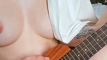 Small titted teen from EU masturbating