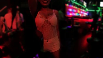 Clubbing with sexy Thai GF and sex after