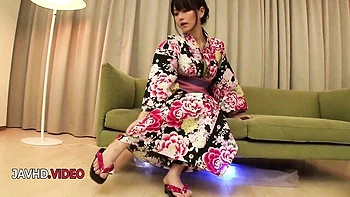 Gang AV featuring Manami Komukai's hairy pussy smut