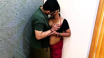 Sexy Indian Bhabhi In Saree Hot Sex With Brother In Law