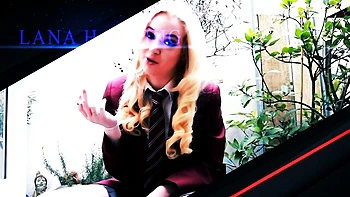 Lana Harding's college clip by British Teens